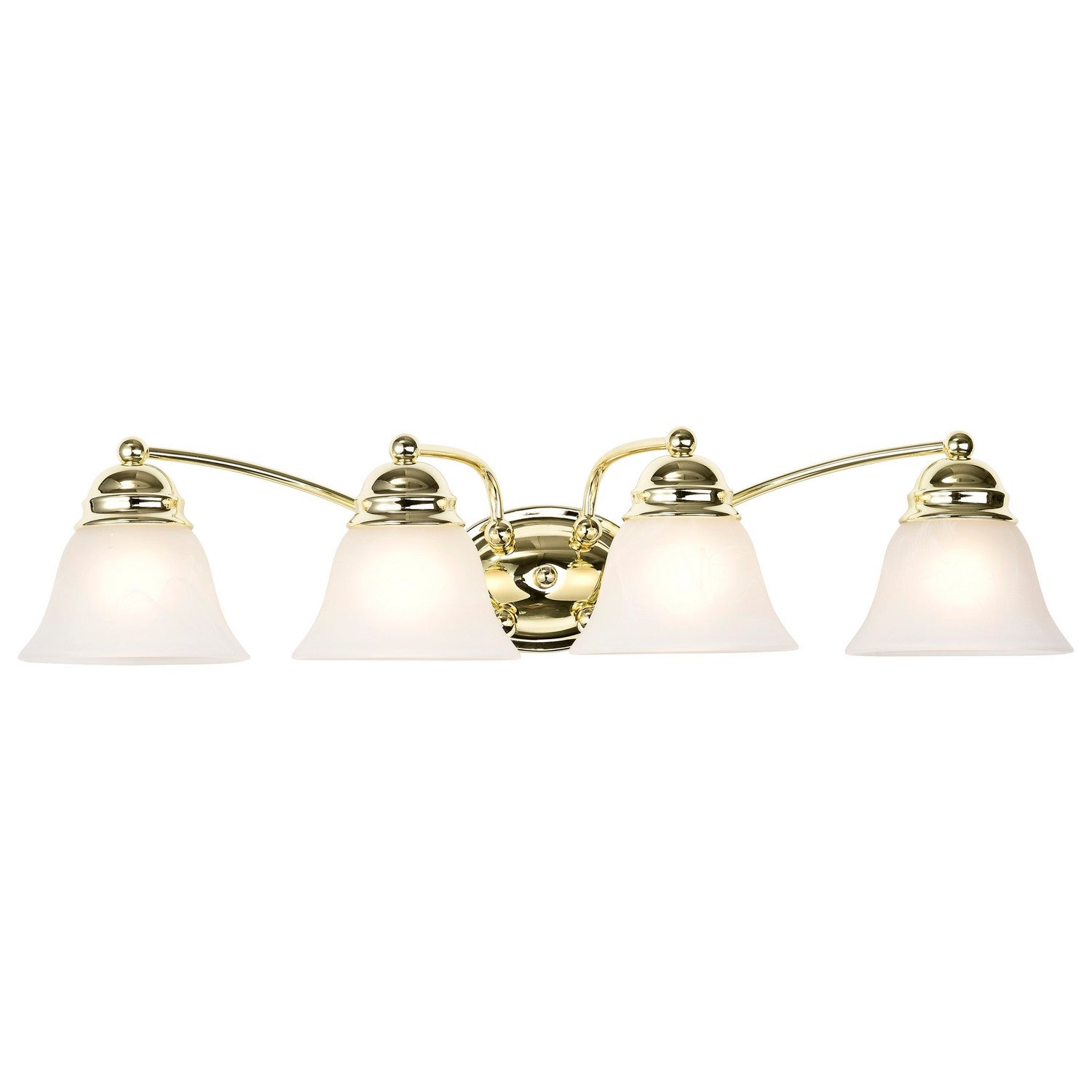 Nuvo Lighting - 60-351 - Four Light Vanity - Empire - Polished Brass