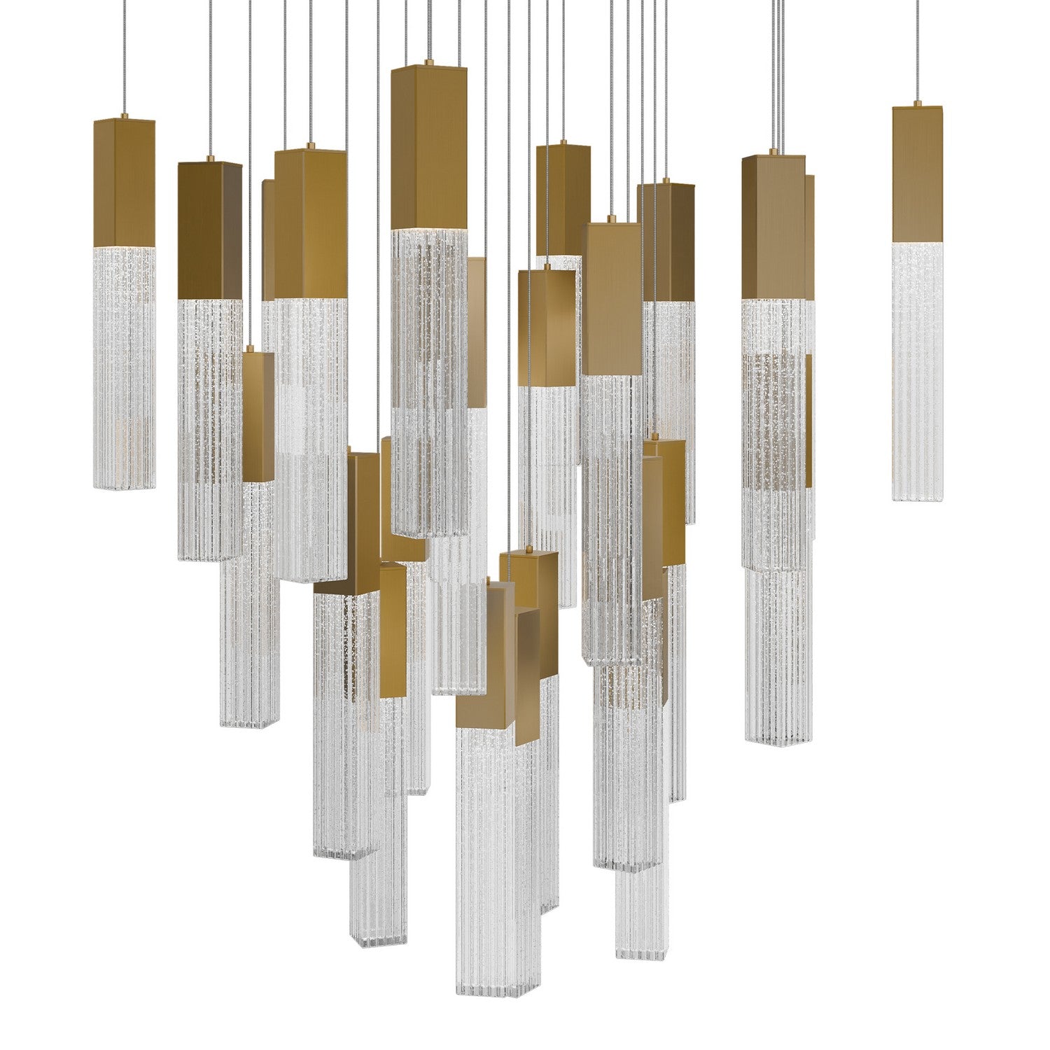 Modern Forms - PD-30825S-AB - LED Pendant - Cinema - Aged Brass