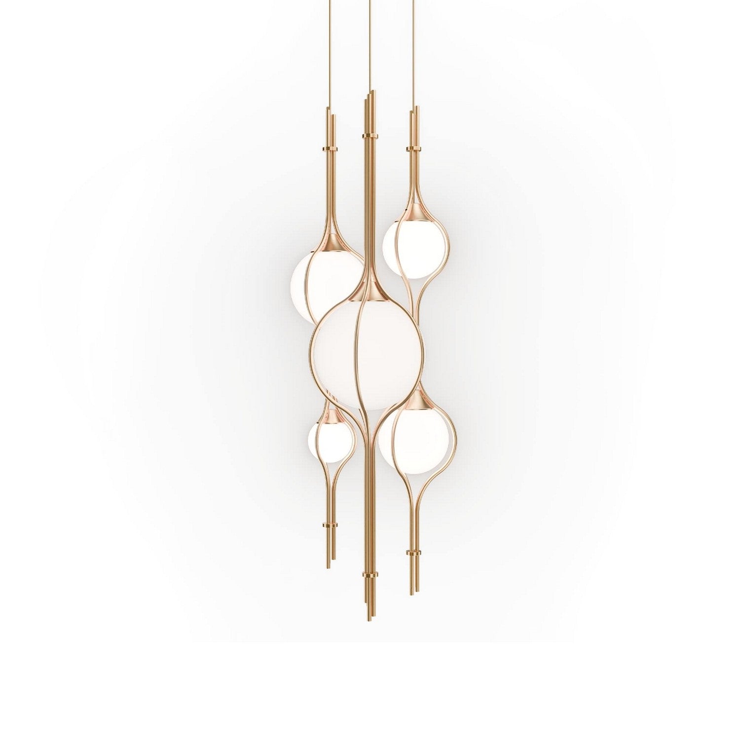 Modern Forms - PD600605R-TWA-VB - LED Pendant - Skyla - Vintage Brass