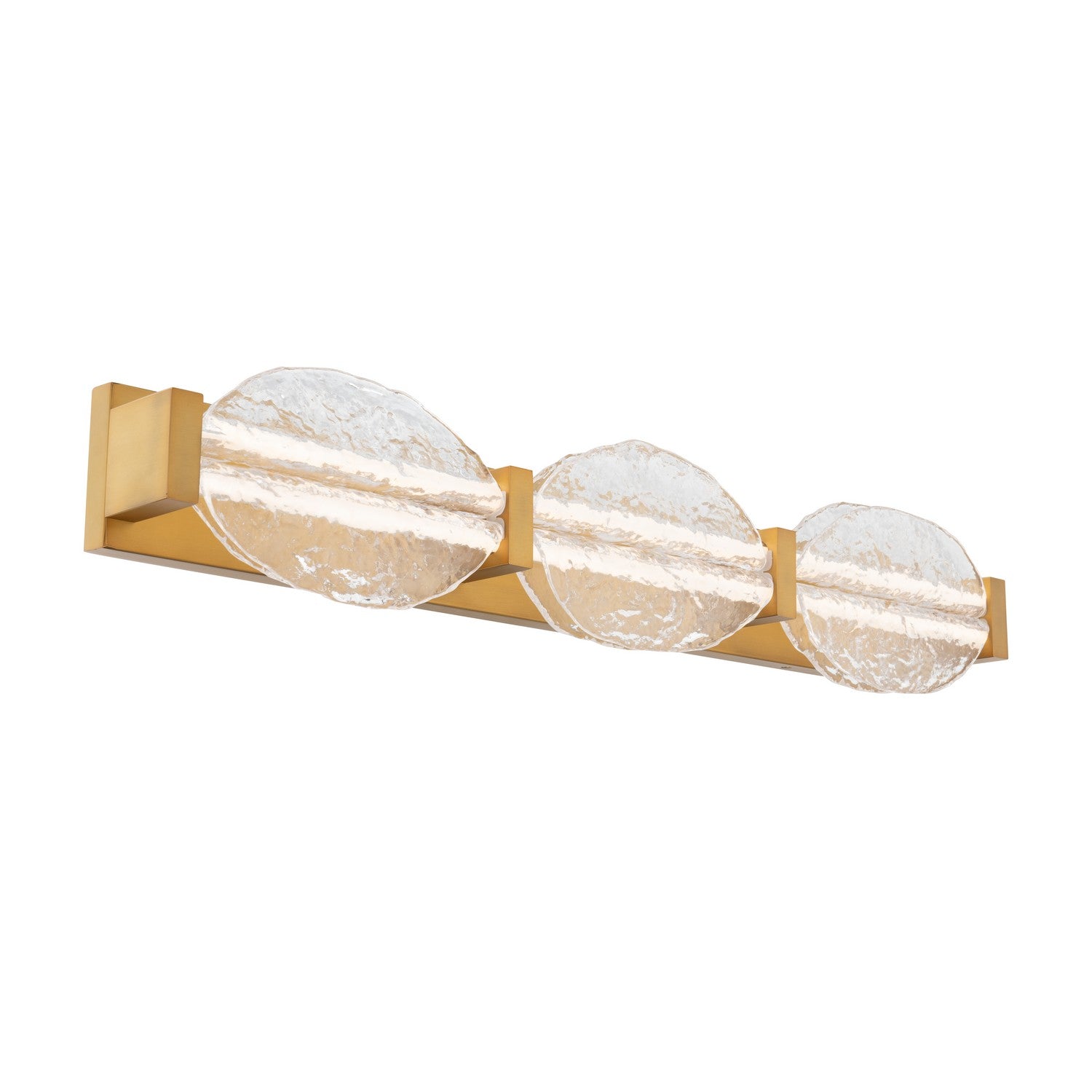 Modern Forms - WS-8536-30-AB - LED Bath Vanity - Deco - Aged Brass