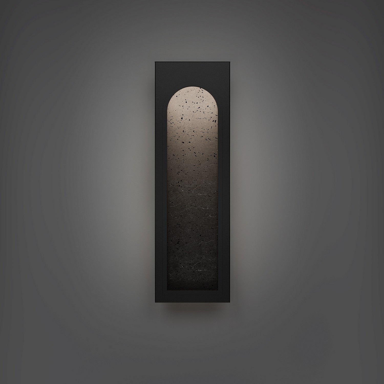 Modern Forms - WSW246624-BV/BK - LED Outdoor Wall Sconce - Cadey - Basalt Stone/Black