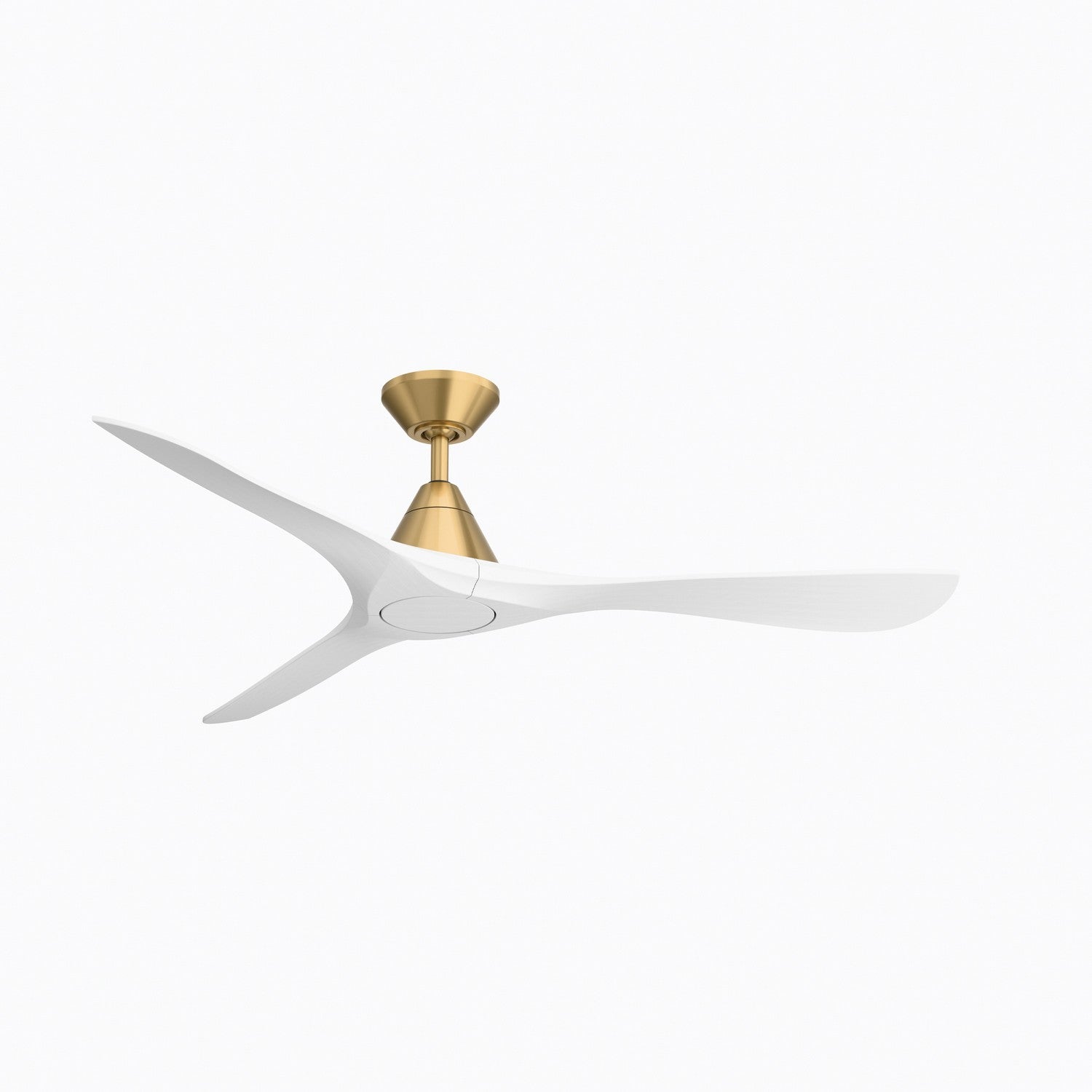 Modern Forms Fans - FR-D2504-60-SB/MW - 60" Ceiling Fan - Carve - Soft Brass/Matte White