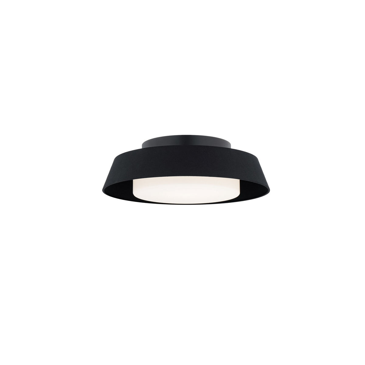 W.A.C. Lighting - FM-49416-27-BK - LED Flush Mount - Chapeau - Black