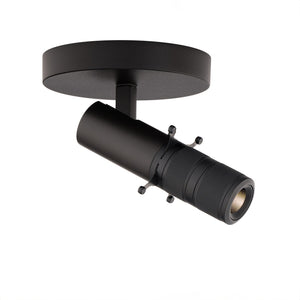 W.A.C. Lighting - MO-1210-927-BK - Framing Projector Monopoint Luminaire - Stealth Framing Projector Monopoint - Black