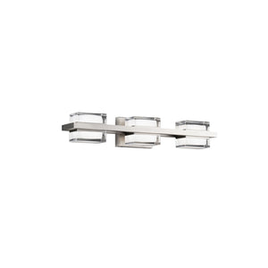 W.A.C. Lighting - WS-77424-27-BN - LED Bath - Interlok - Brushed Nickel