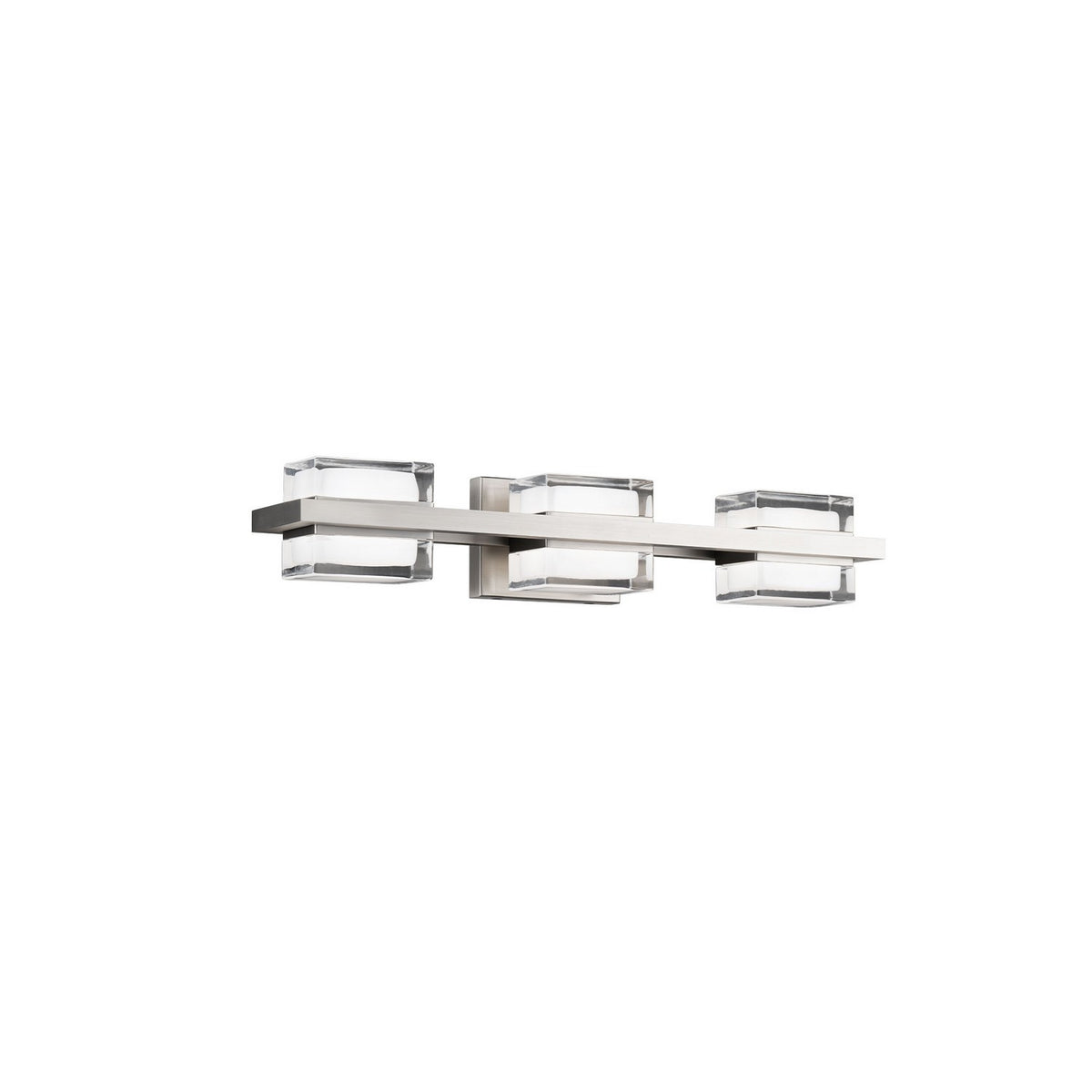 W.A.C. Lighting - WS-77424-40-BN - LED Bath - Interlok - Brushed Nickel