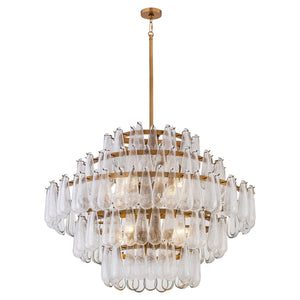 Minka-Lavery - 12655-732 - Eight Light Pendant - Vionne - Legacy Brass