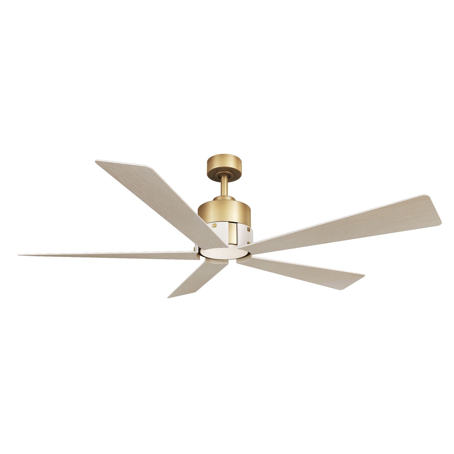 Minka Aire - F766L-HBR/WCD - 54" Ceiling Fan - Oovin - Heritage Brass