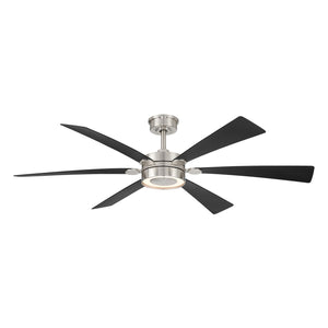 Minka Aire - F773L-BN/CL - 60" Ceiling Fan - Brenix - Brushed Nickel