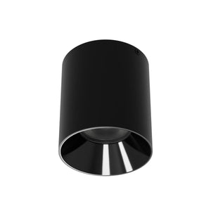 W.A.C. Lighting - C4RL-FCS-BKBK - LED Flush Mount - Zoron - Black/Black
