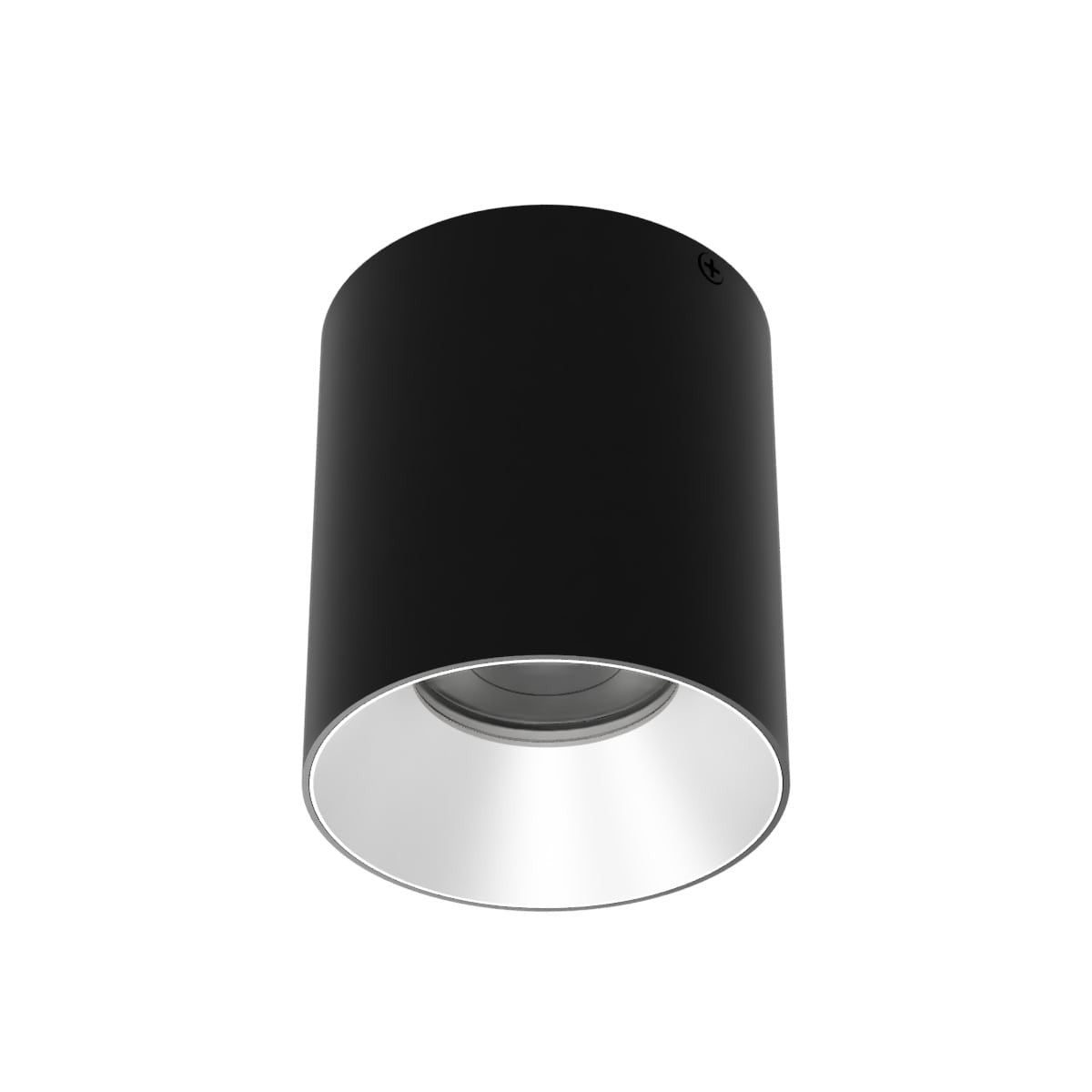 W.A.C. Lighting - C4RL-FCS-BKHZ - LED Flush Mount - Zoron - Black/Haze