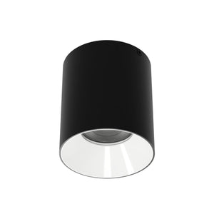W.A.C. Lighting - C4RL-FCS-BKWT - LED Flush Mount - Zoron - Black/White