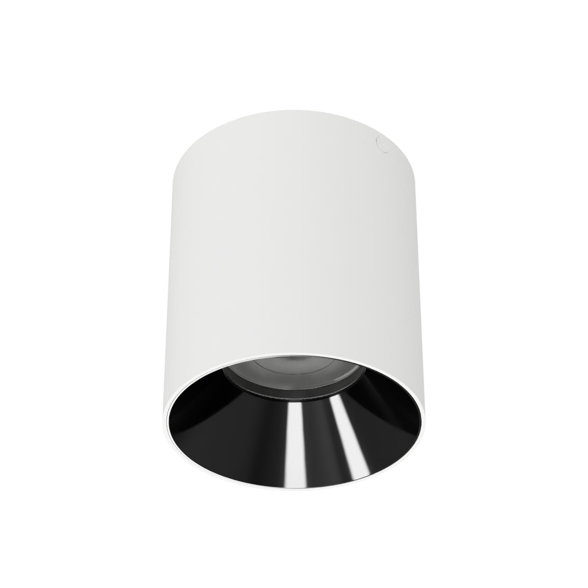 W.A.C. Lighting - C4RL-FCS-WTBK - LED Flush Mount - Zoron - White/Black