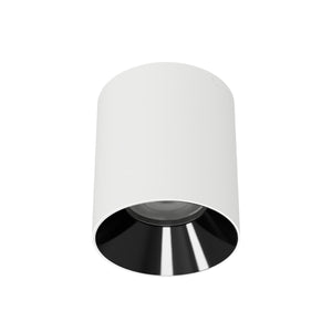 W.A.C. Lighting - C4RL-FCS-WTBK - LED Flush Mount - Zoron - White/Black