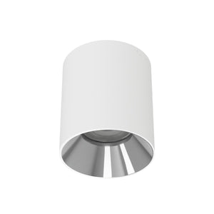 W.A.C. Lighting - C4RL-FCS-WTCH - LED Flush Mount - Zoron - White/Chrome