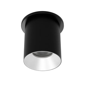W.A.C. Lighting - C4RT-FCS-BKHZ - LED Flush Mount - Zoron - Black/Haze