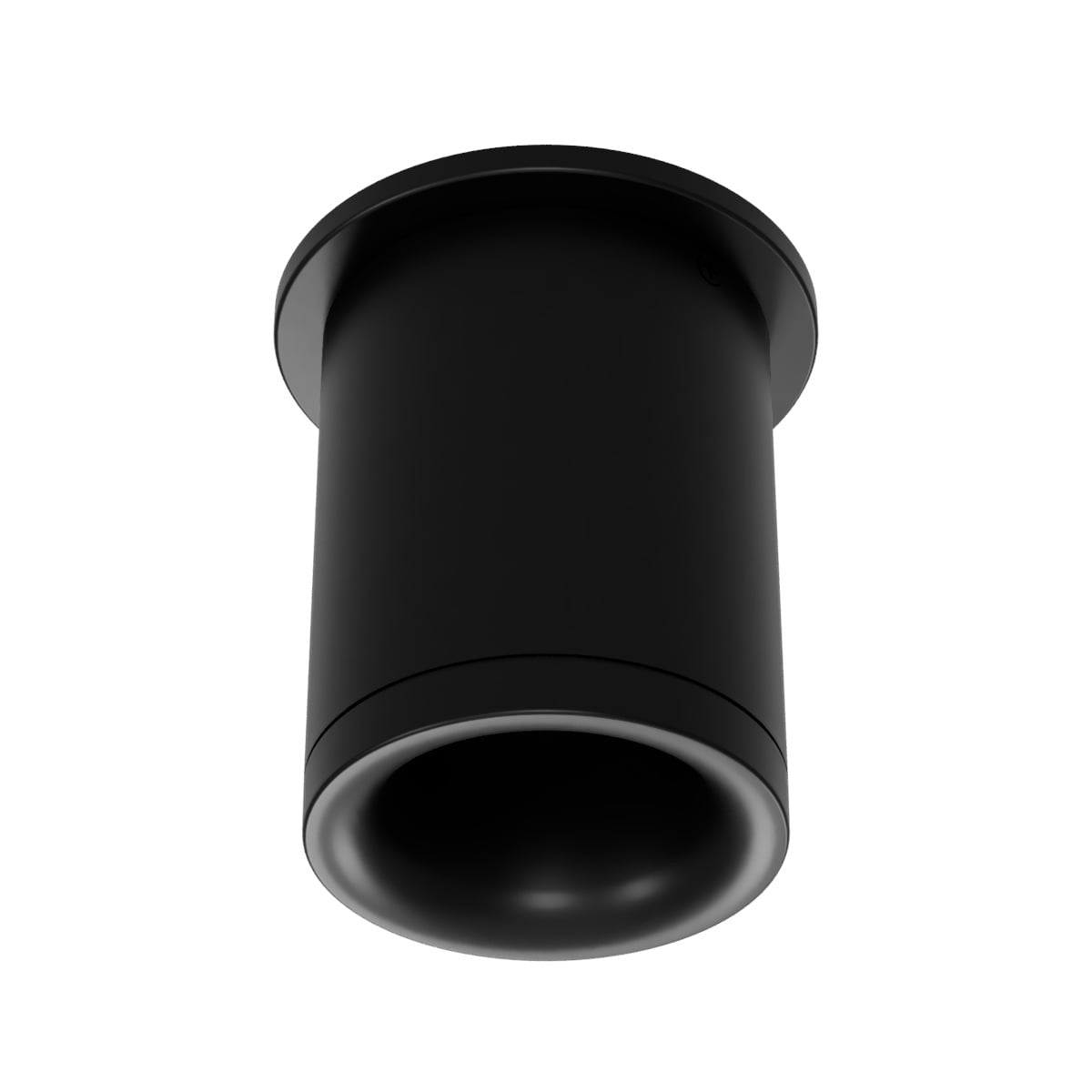W.A.C. Lighting - C4RT-FCS-PBK - LED Flush Mount - Zoron - Arc Black