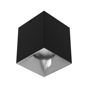 W.A.C. Lighting - C4SL-FCS-BKCH - LED Flush Mount - Zoron - Black/Chrome