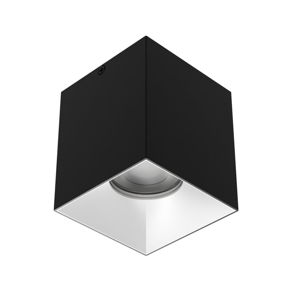 W.A.C. Lighting - C4SL-FCS-BKHZ - LED Flush Mount - Zoron - Black/Haze