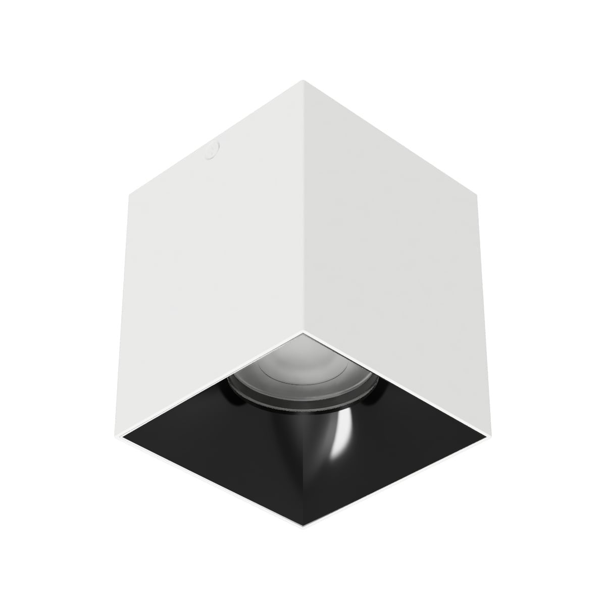 W.A.C. Lighting - C4SL-FCS-WTBK - LED Flush Mount - Zoron - White/Black