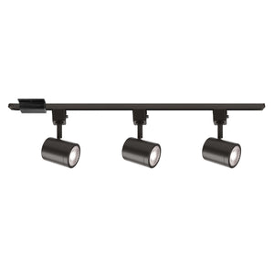 W.A.C. Lighting - H-8010/3-CS-BK - LED Track Luminaire - Charge - Black