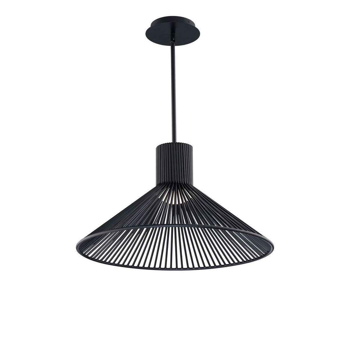 W.A.C. Lighting - PD-17421-27-BK - LED Pendant - Cappe - Black