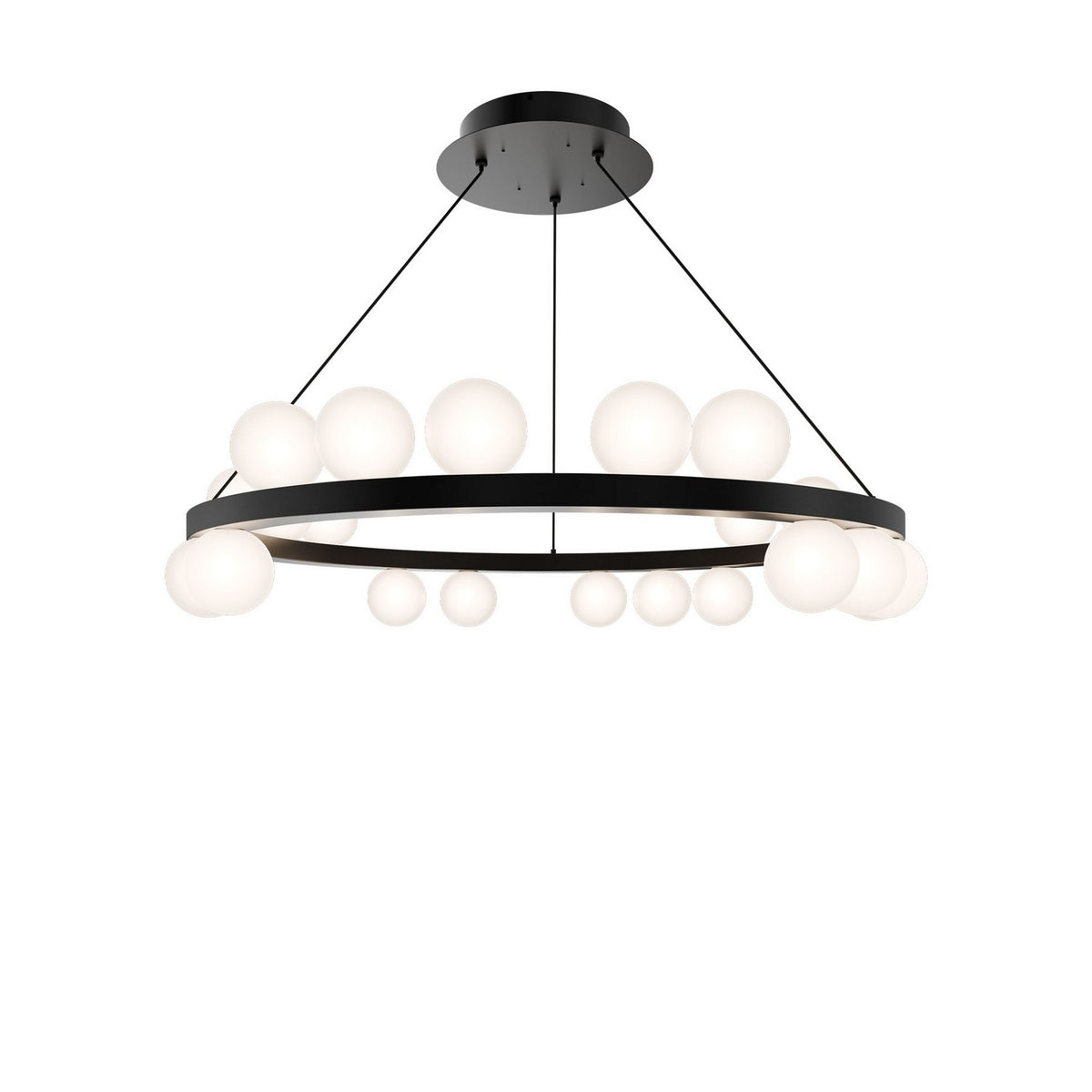 W.A.C. Lighting - PD-21528-35-BK - LED Chandelier - Carousel - Black