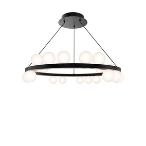 W.A.C. Lighting - PD-21528-40-BK - LED Chandelier - Carousel - Black