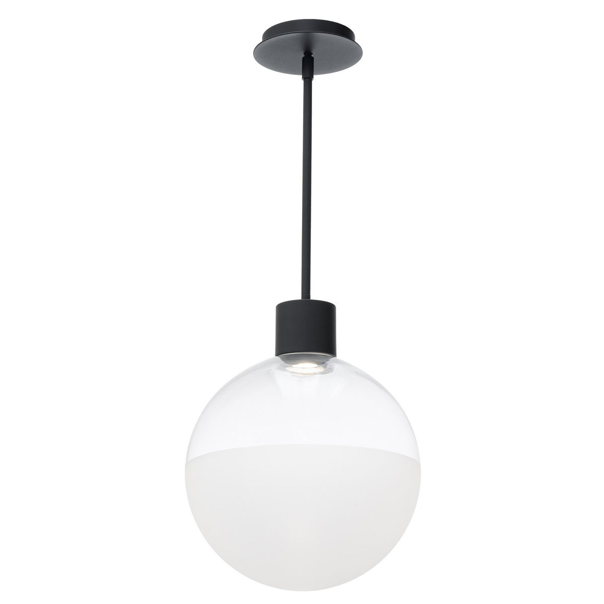 W.A.C. Lighting - PD-23412-35-BK - LED Mini Pendant - Gaze - Black