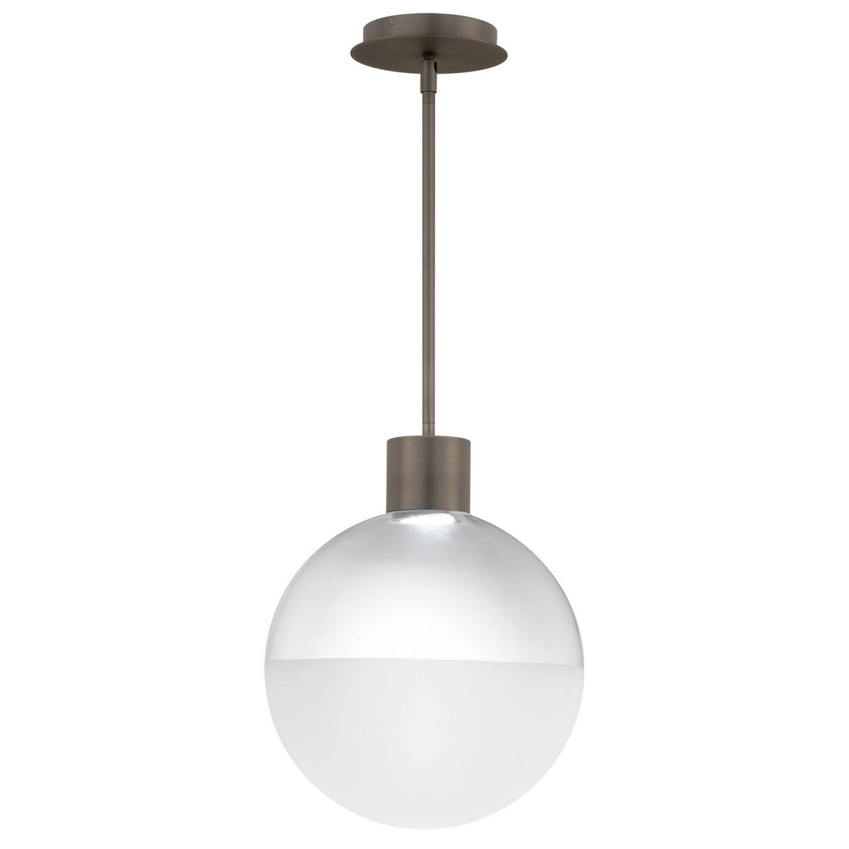 W.A.C. Lighting - PD-23412-40-BN - LED Mini Pendant - Gaze - Brushed Nickel