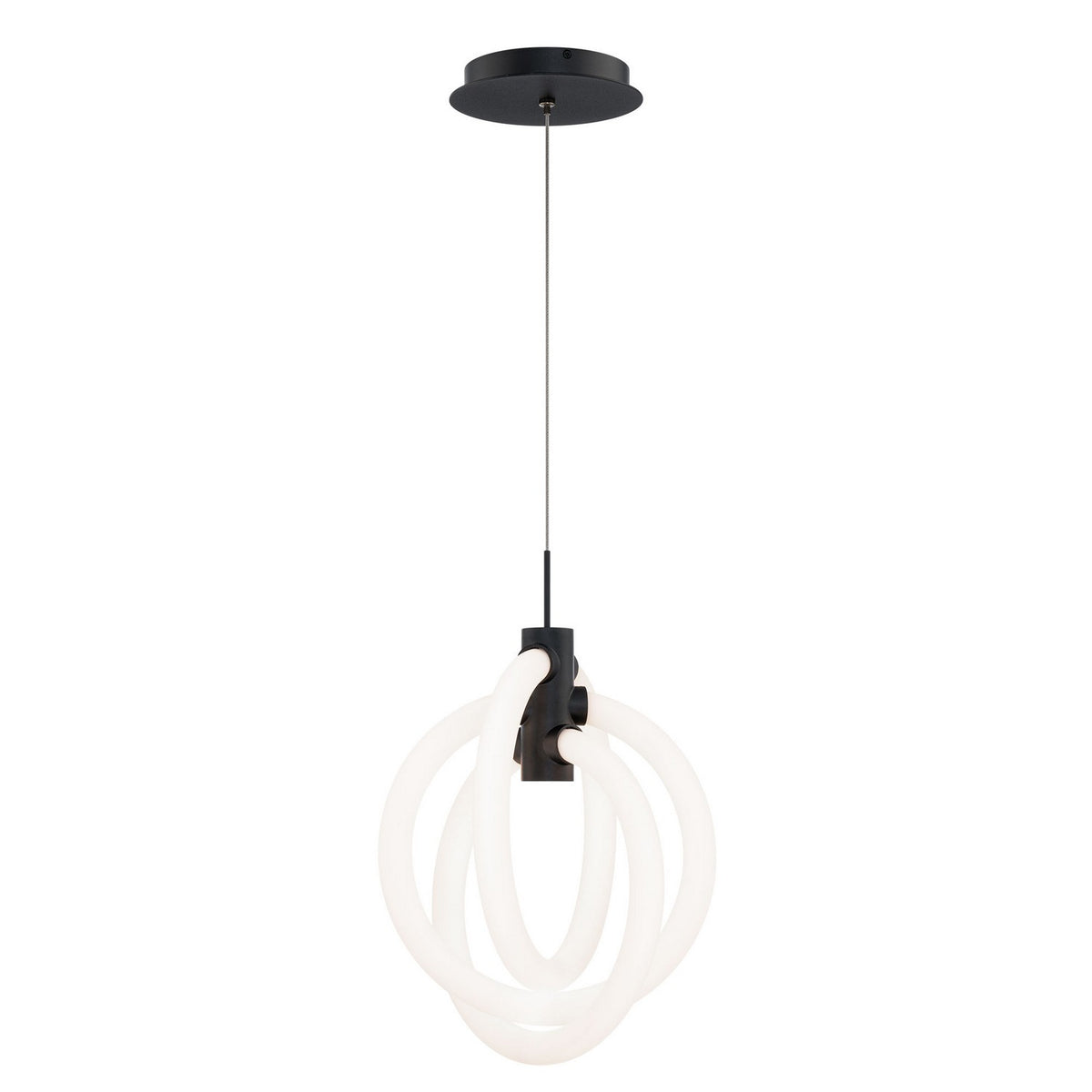 W.A.C. Lighting - PD-27413-35-BK - LED Mini Pendant - Knot - Black