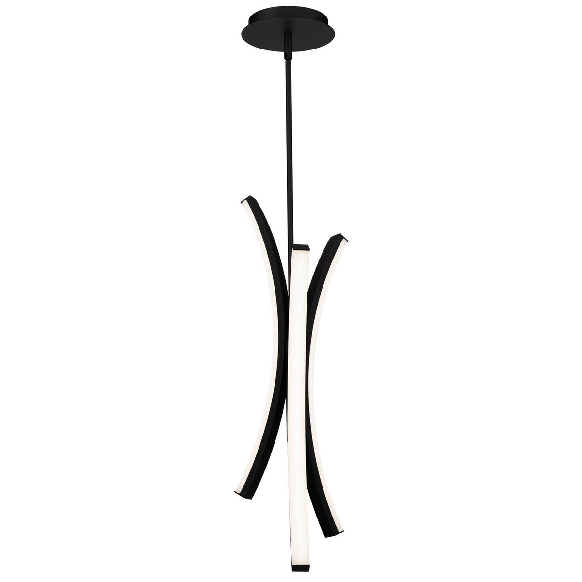 W.A.C. Lighting - PD-29425-40-BK - LED Mini Pendant - Tusk - Black