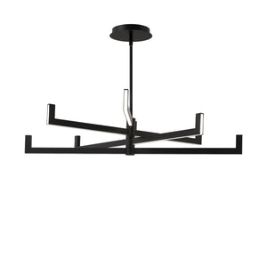 W.A.C. Lighting - PD-33436-40-BK - LED Chandelier - Ferrous - Black