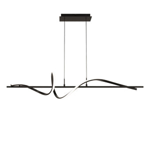 W.A.C. Lighting - PD-39443-35-BK - LED Linear Pendant - Corkscrew - Black