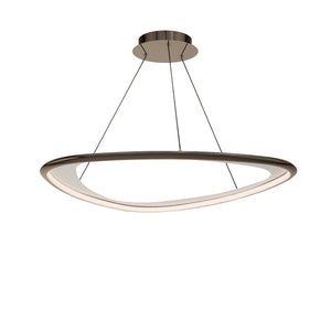 W.A.C. Lighting - PD-41433-27-BC - LED Pendant - Oyster - Black Chrome