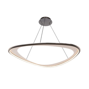 W.A.C. Lighting - PD-41442-27-BC - LED Pendant - Oyster - Black Chrome