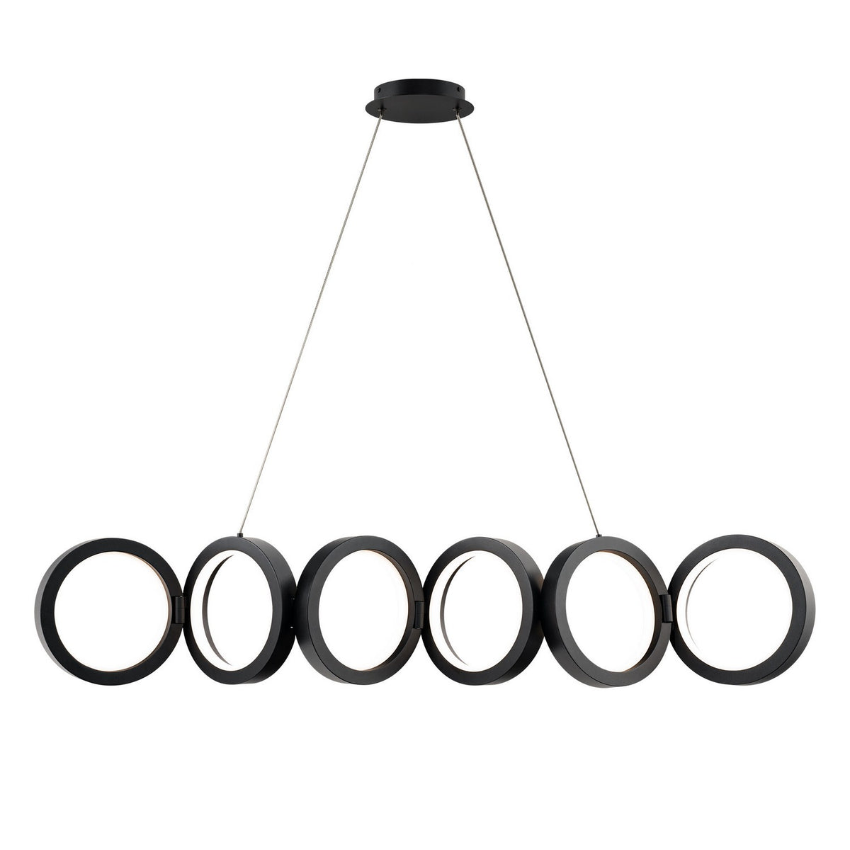 W.A.C. Lighting - PD-53448-40-BK - LED Linear Pendant - Cabot - Black