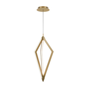 W.A.C. Lighting - PD-53520-40-AB - LED Pendant - Tribeca - Aged Brass