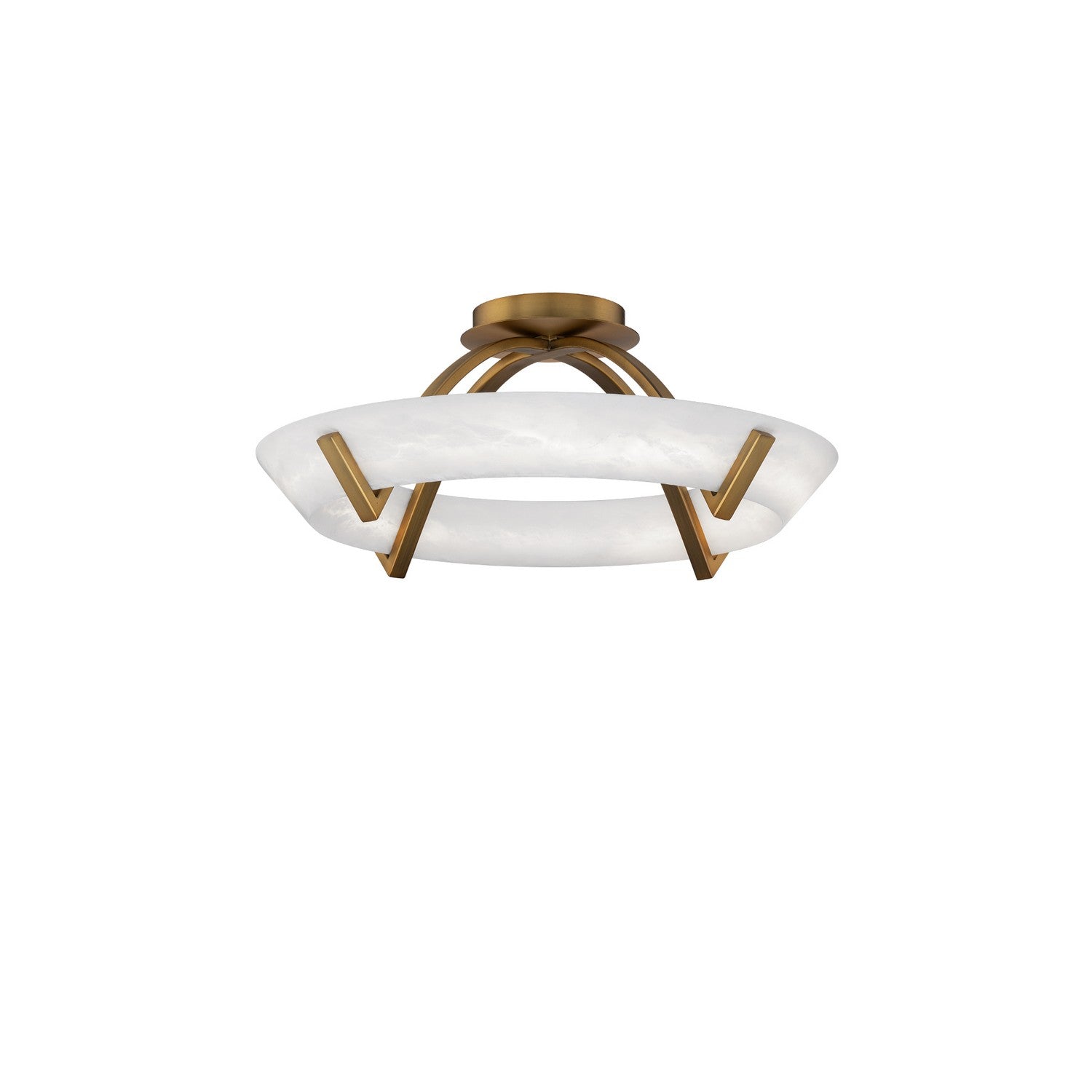 Modern Forms - FM-54519-AB - LED Flush Mount - Copa - Aged Brass