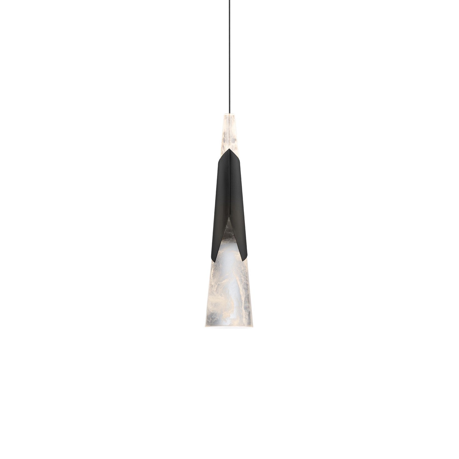 Modern Forms - PD-44416-35-BK - LED Mini Pendant - Kilt - Black
