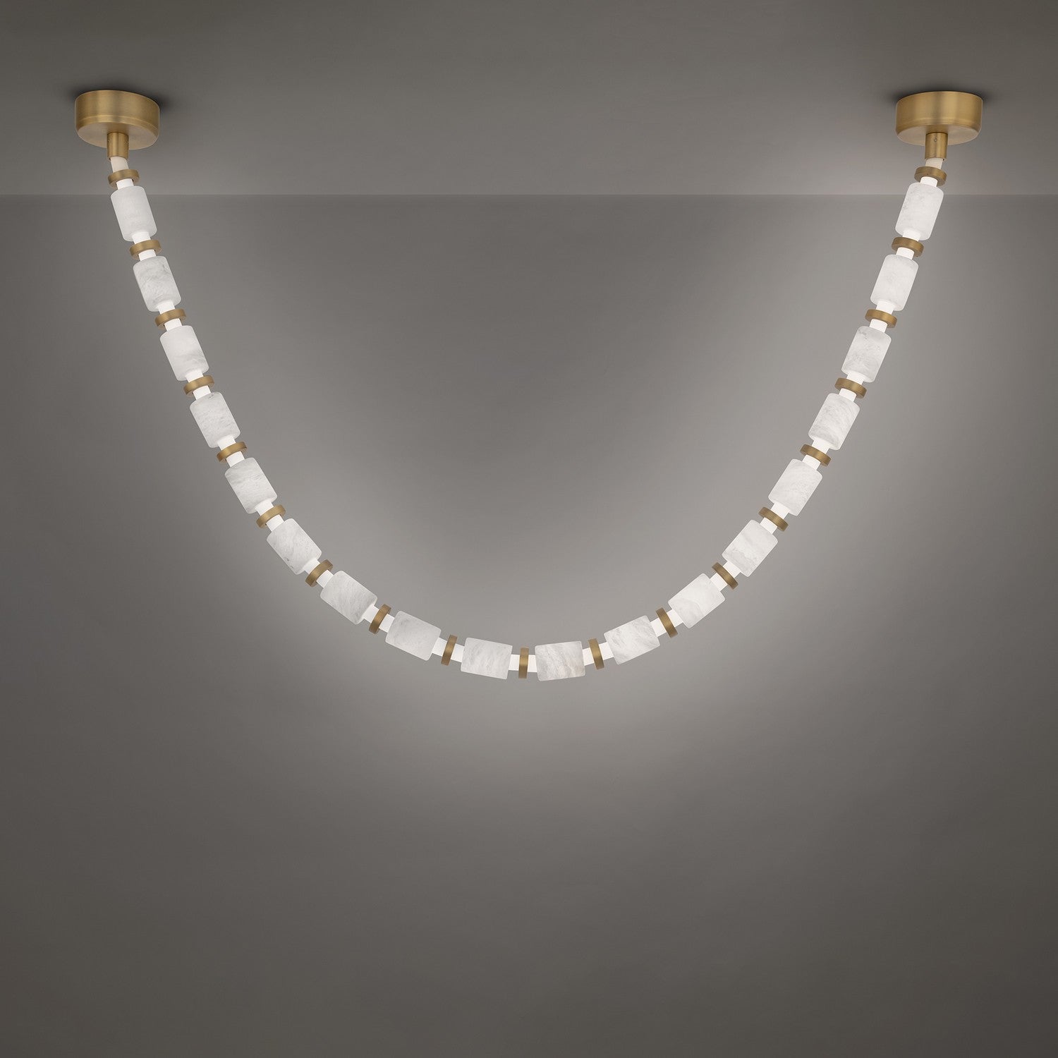Modern Forms - PD-62418IC-40-AB - LED Chandelier - Entice - Aged Brass