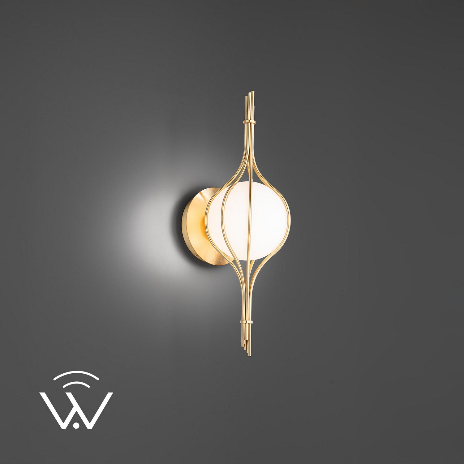 Modern Forms - WS600620-TWA-VB - LED Wall Sconce - Skyla - Vintage Brass