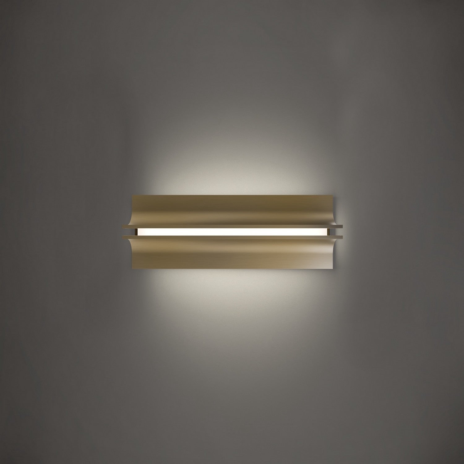 Modern Forms - WS-82516-35-AB - LED Wall Sconce - Strait - Aged Brass
