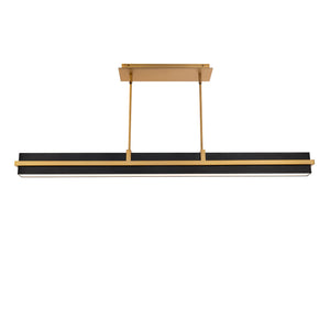 W.A.C. Lighting - PD-41548-40-BK/AB - LED Pendant - Desmond - Black/Aged Brass