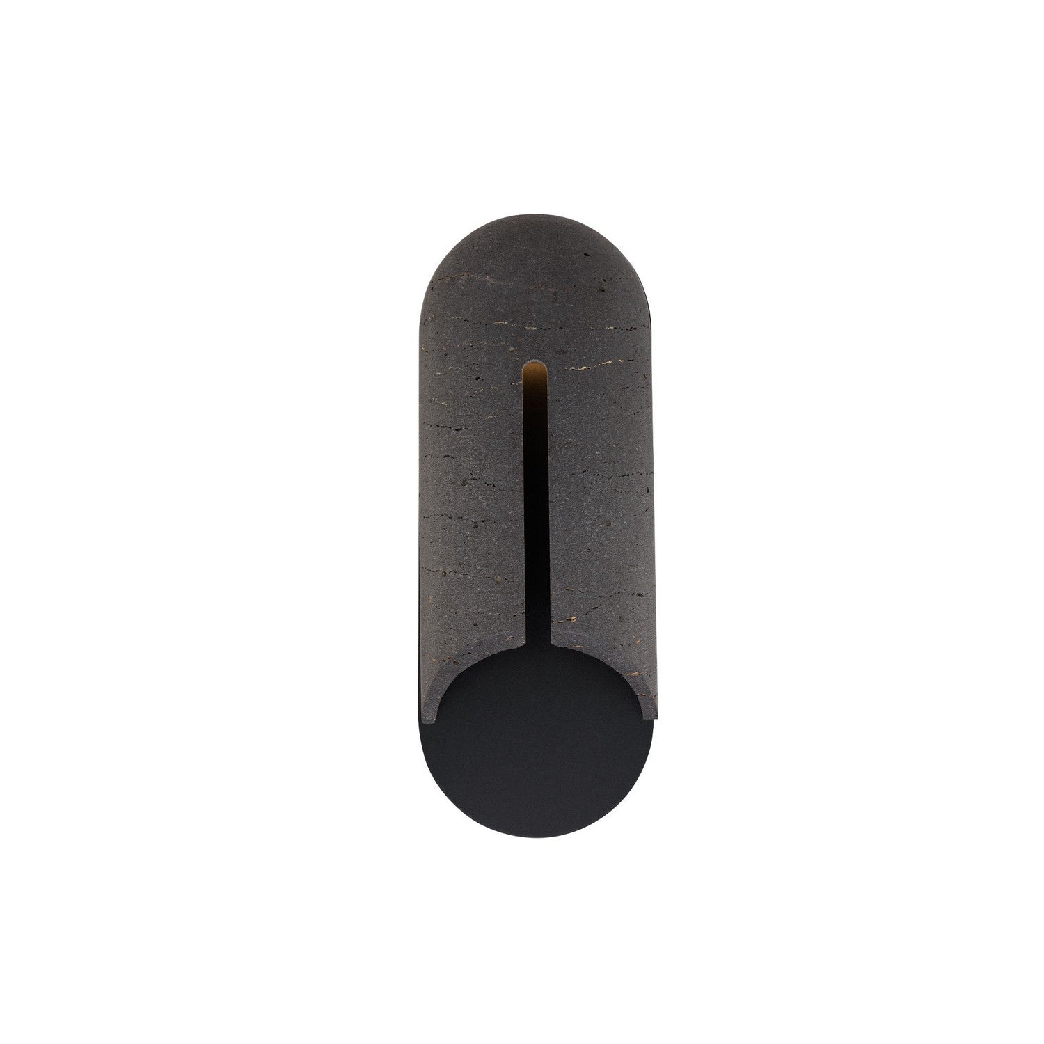 Modern Forms - WS-W10522-27-BV/BK - LED Outdoor Wall Sconce - Clog - Bassalt Stone/Black