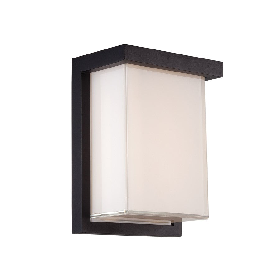 Modern Forms - WS-W1408-27-BK - LED Outdoor Wall Sconce - Ledge - Black