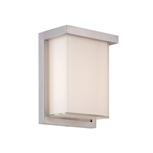 Modern Forms - WS-W1408-35-AL - LED Outdoor Wall Sconce - Ledge - Brushed Aluminum