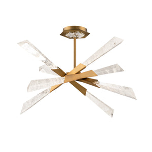 Schonbek Beyond - BFM31428C-AB - LED Flush Mount - Solitude - Aged Brass