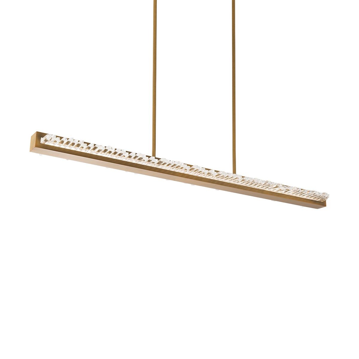 Schonbek Beyond - BPD97447-AB - LED Pendant - Frozen - Aged Brass