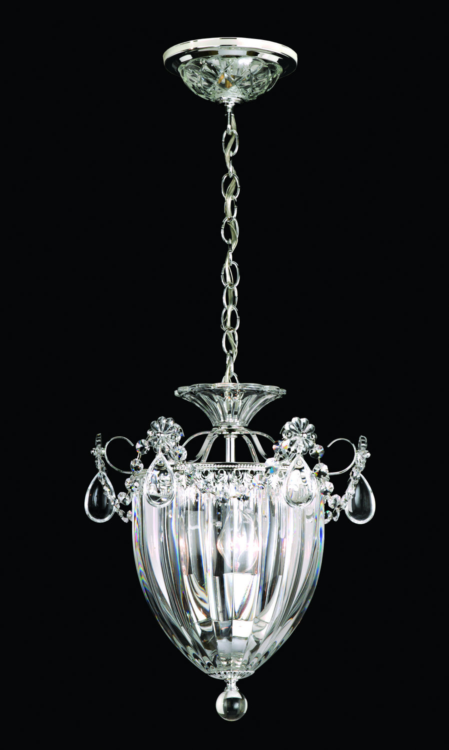 Schonbek - 1243-40A - Three Light Mini Pendant - Bagatelle - Silver